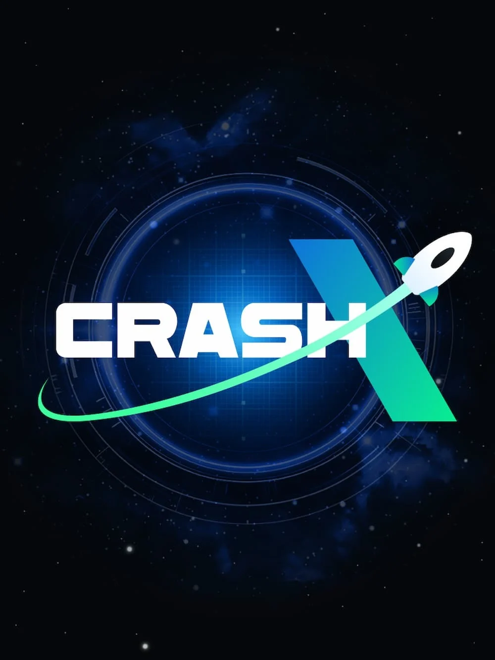 Juego crash con trazos intensos y foco en acción.